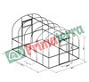 Оранжерия Primaterra Optima 2.5 х 4 - 10 м-megahome.bg