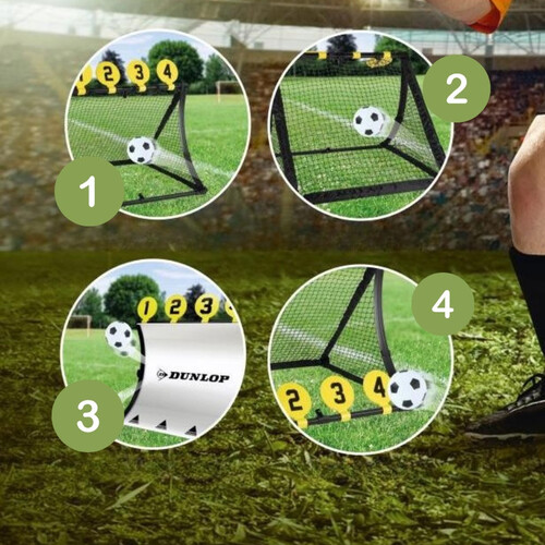 Футболна тренировъчна врата Dunlop 4 в 1