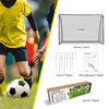 Футболна врата Dunlop 300x205x120 см.-megahome.bg
