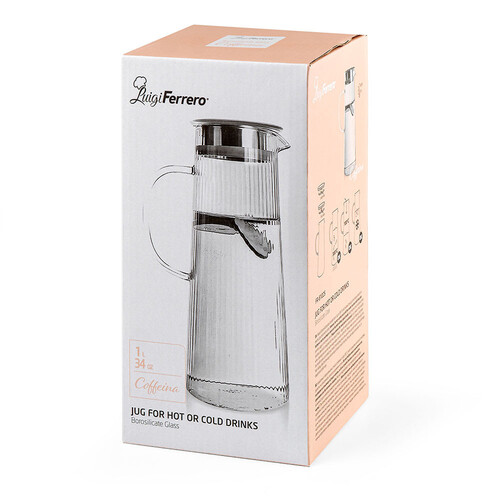 Кана с капак 1L Luigi Ferrero Coffeina FR-8102S