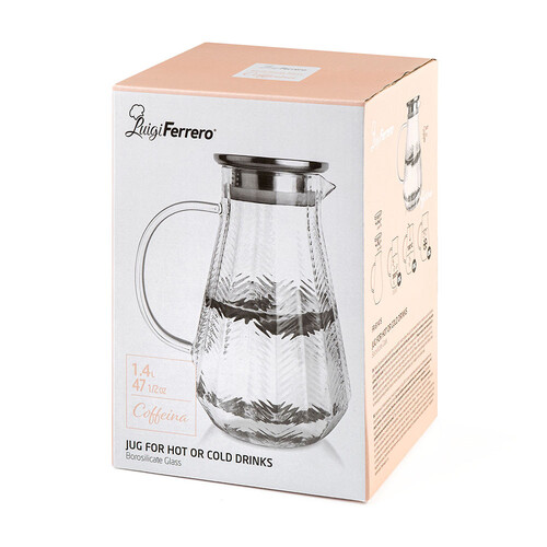 Кана с капак 1.4L Luigi Ferrero Coffeina FR-8141S