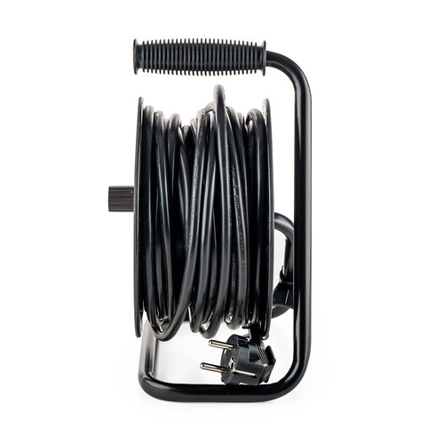 Удължител с макара 15 метра, 4 гнезда, 1.5mm²