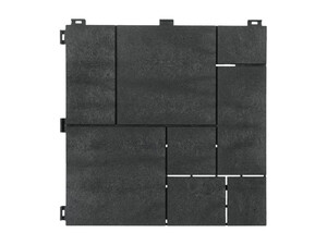 Декинг плочки Mosaic 30x30 см–6 броя - графитен цвят Декинг плочки Mosaic 30x30 см–6 броя - графитен цвят