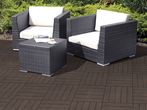 Декинг плочки Cosmopolitan 30x30 см–6 броя - цвят мока