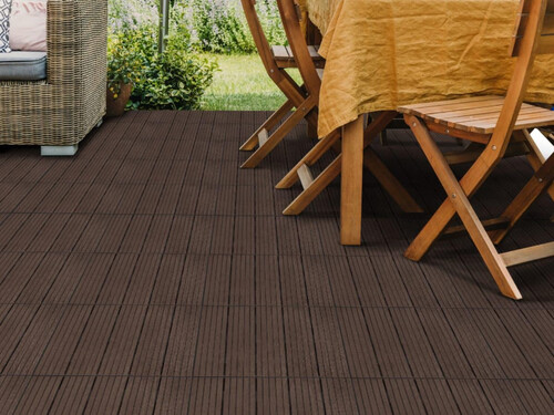 Декинг плочки Cosmopolitan 30x30 см–6 броя - цвят мока