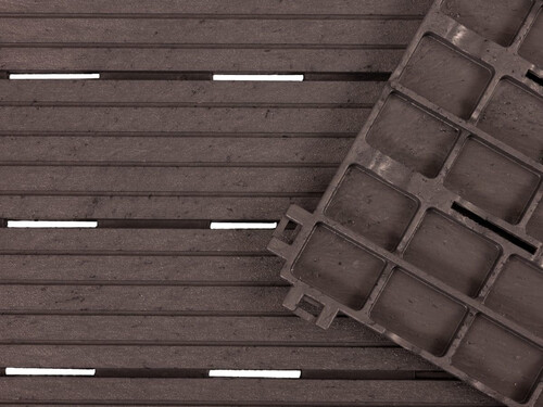 Декинг плочки Cosmopolitan 30x30 см–6 броя - цвят мока