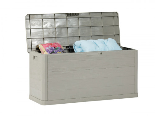 Кутия за съхранение Multybox Woody’s 280 л цвят таупе