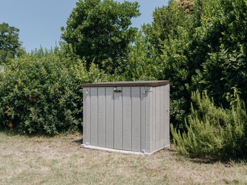 Градински шкаф Stora Way – 842 л таупе/антрацит