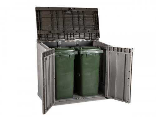 Градински шкаф Stora Way – 842 л таупе/антрацит