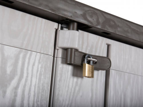 Градински шкаф Stora Way – 842 л таупе/антрацит