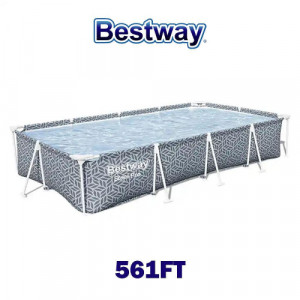 Правоъгълен басейн Bestway Steel Pro модел 561FT Правоъгълен басейн Bestway Steel Pro модел 561FT