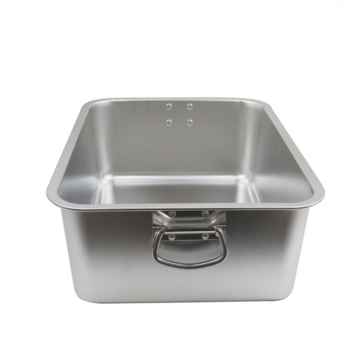 Правоъгълна дълбока тава с дръжки ИНОКС ЕК-5015 SS