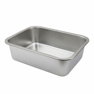 Правоъгълна дълбока тава ИНОКС ЕК-6015 SS