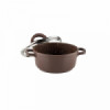 Тенджера Muhler Mia MR-1649M-16x7.5 cm 1.2л шоколад лят алуминий-megahome.bg