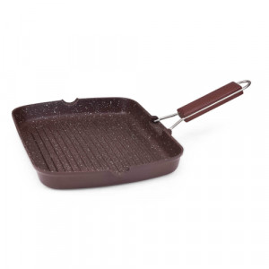 Тиган грил Muhler Mia - MR-3419M - 34x24cm - шоколад