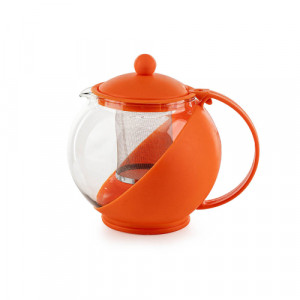 Кана с цедка Muhler MR-8126ОJS - 1.25л - оранжева