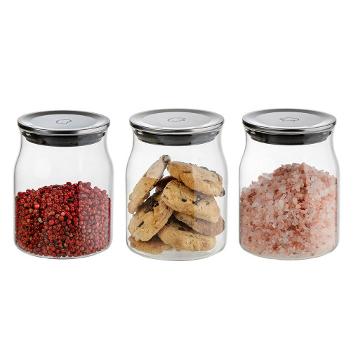 Буркани комплект Luigi Ferrero Vienna FR-4137-700мл-3 броя