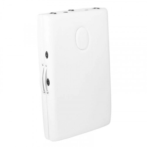 Алуминиева сгъваема масажна кушетка бяла