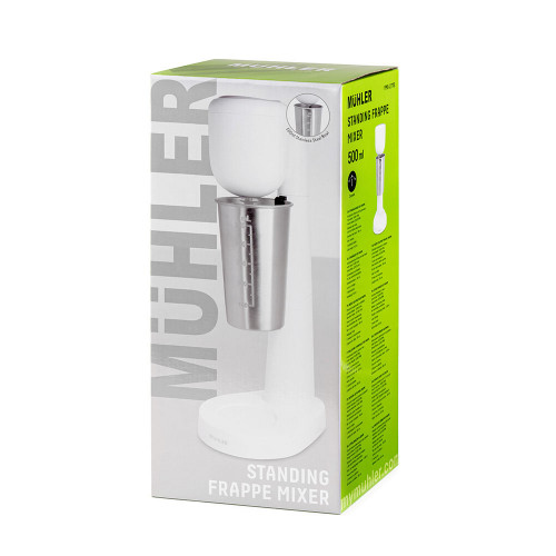 ПРОМО-КОМПЛЕКТ Фрапе миксер Muhler + Чаши капучино Luigi Ferrero
