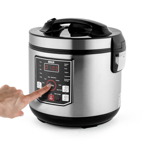 ПРОМО-КОМПЛЕКТ Мултикукър Muhler + Буркани 2 бр Luigi Ferrero