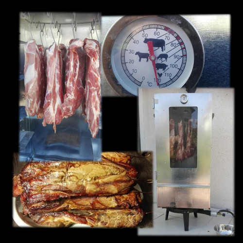 Буков талаш за уред за опушване на месо