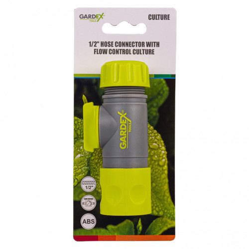 Конектор за маркуч-1/2&quot; с кран-CULTURE GX