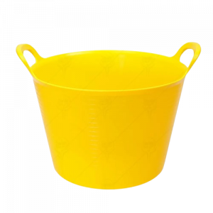 Кофа еластична 42 литра Жълта