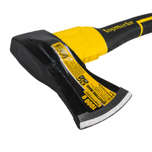 Брадва за цепене тип „Клин“ с фибростъклена дръжка TMP – 1000 g