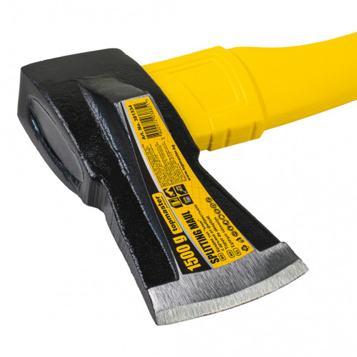 Брадва за цепене тип „Клин“ с фибростъклена дръжка TMP – 1500 g