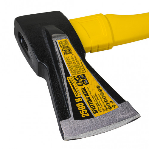 Брадва за цепене тип „Клин“ с фибростъклена дръжка TMP – 2500 g