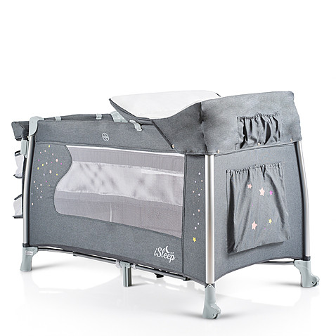 Детска кошара ISleep сив от Cangaroo