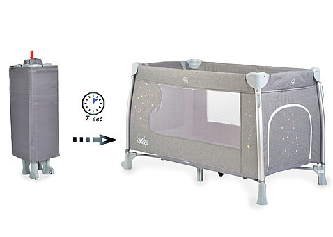 Детска кошара ISleep сив от Cangaroo