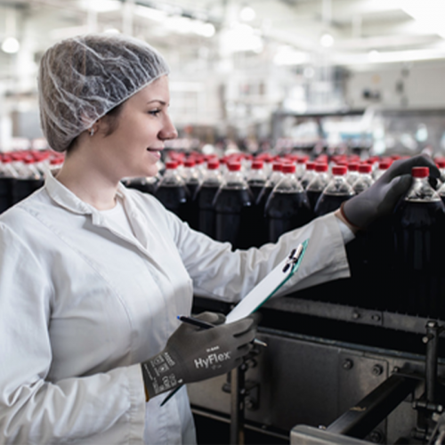 Нитрилни ръкавици Ansell HyFlex 11-840