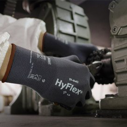 Нитрилни ръкавици Ansell HyFlex 11-840