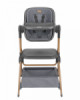 2в1 Мини кошара и стол за хранене Sleat Me Grey-megahome.bg