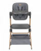 2в1 Мини кошара и стол за хранене Sleat Me Grey-megahome.bg
