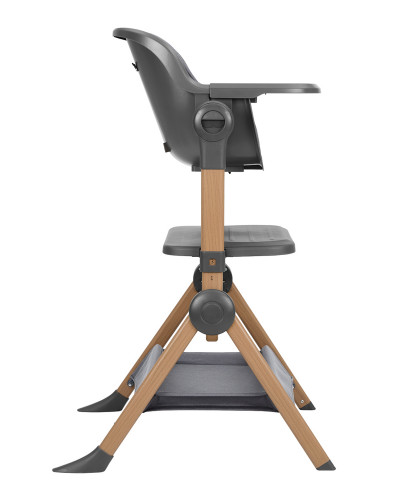 2в1 Мини кошара и стол за хранене Sleat Me Grey