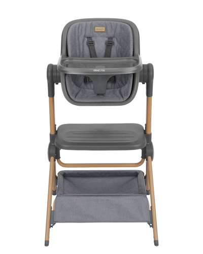 2в1 Мини кошара и стол за хранене Sleat Me Grey