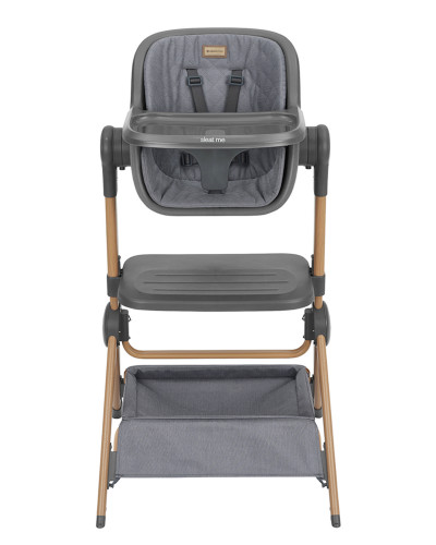 2в1 Мини кошара и стол за хранене Sleat Me Grey