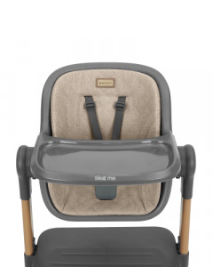 2в1 Мини кошара и стол за хранене Sleat Me Beige