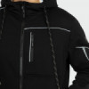 Суитшърт с цип BWOLF DAYTONA Hoodie Черен-megahome.bg