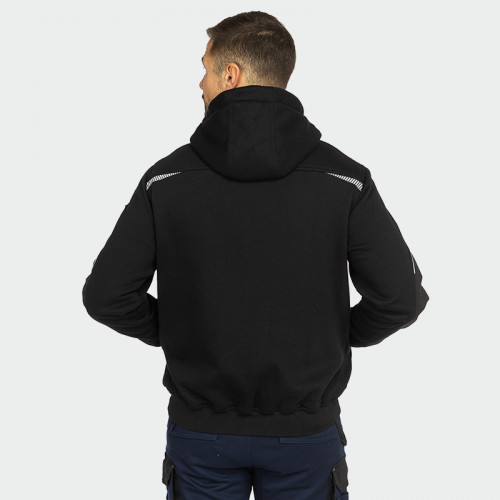 Суитшърт с цип BWOLF DAYTONA Hoodie Черен
