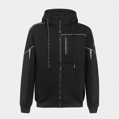 Суитшърт с цип BWOLF DAYTONA Hoodie Черен