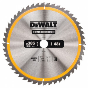 Циркулярен диск за дърво Dewalt 305 x 30 x 48 зъба Циркулярен диск за дърво Dewalt 305 x 30 x 48 зъба