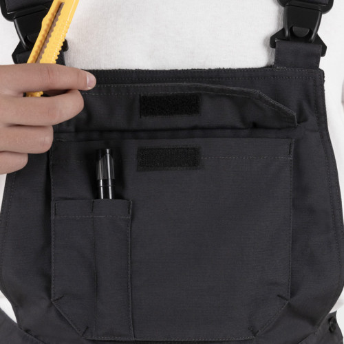 Зимен работен гащеризон BWOLF DRIFT ICE Salopette-тъмносив