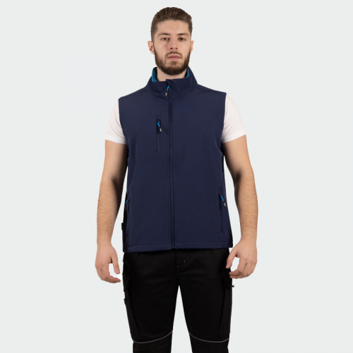 Софтшел елек BWOLF GRIN Vest - тъмносин
