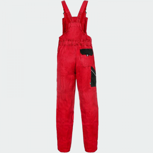 Летен работен гащеризон CXS LUXY Salopette -червен