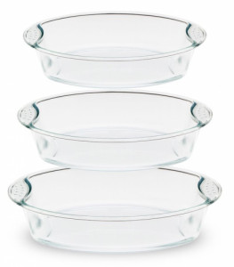 Комплект 3 броя Огнеупорни съдове EK-PLH9+10+11