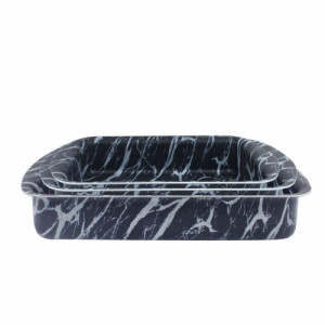 Комплект от 3 броя EK-19-22-35-черно-бял мрамор