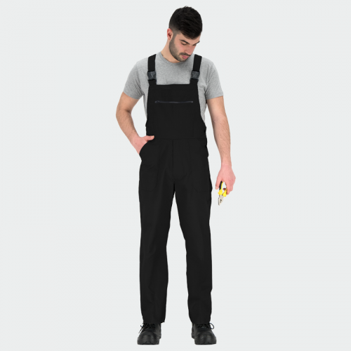 Летен работен гащеризон BWOLF SLATER Salopette - черен